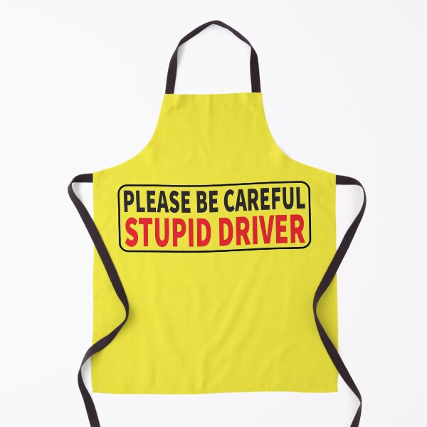 Item preview, Spoof5! "Please Be Careful - Stupid Driver" sticker designed and sold by markmm9.