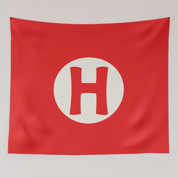 Item preview, letter h red designed and sold by ZiphGames.