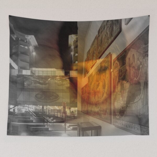 Item preview,  Eternal Dialogue of Worlds, Between Light and Silence designed and sold by branaghbel.