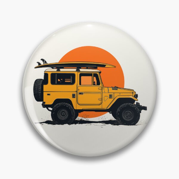 Item preview, Toyota Land Cruiser J40 Surf Beach Day designed and sold by blackdogshop.