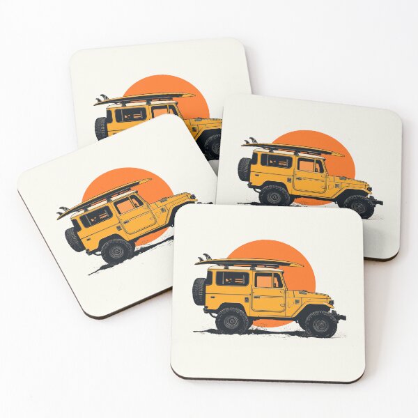 Item preview, Toyota Land Cruiser J40 Surf Beach Day designed and sold by blackdogshop.