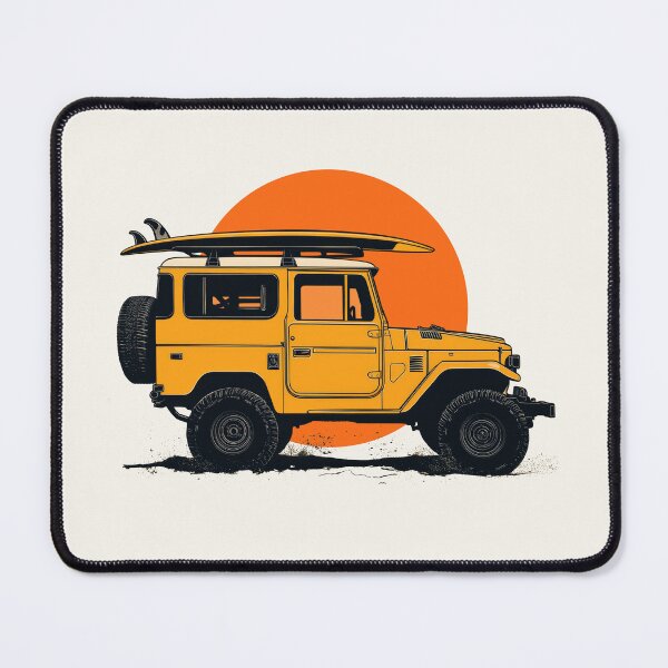 Item preview, Toyota Land Cruiser J40 Surf Beach Day designed and sold by blackdogshop.