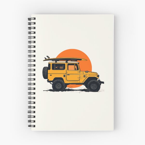 Item preview, Toyota Land Cruiser J40 Surf Beach Day designed and sold by blackdogshop.