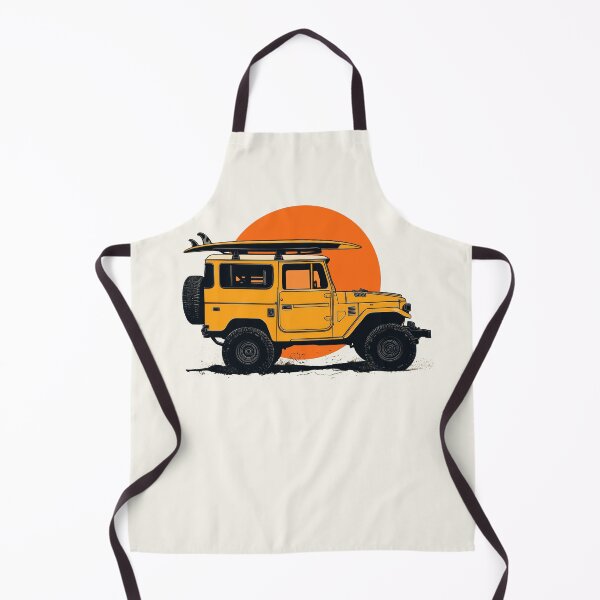 Item preview, Toyota Land Cruiser J40 Surf Beach Day designed and sold by blackdogshop.