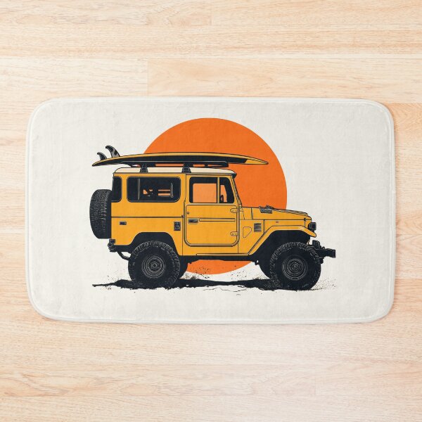 Item preview, Toyota Land Cruiser J40 Surf Beach Day designed and sold by blackdogshop.