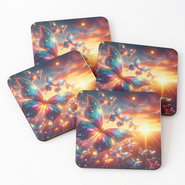 Item preview, Sunset Butterflies designed and sold by Intriguing Designs.