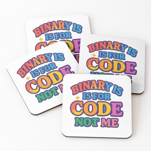 Item preview, Binary Is For Code, Not Me designed and sold by Haus Of Sin.
