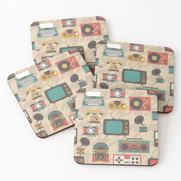 Item preview, houndstooth vintage retro nostalgia jukebox phonograph designed and sold by Gossip Rag.