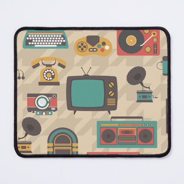 Item preview, houndstooth vintage retro nostalgia jukebox phonograph designed and sold by Gossip Rag.