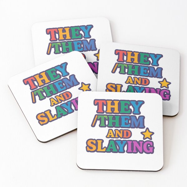 Item preview, They/Them and Slaying designed and sold by Haus Of Sin.