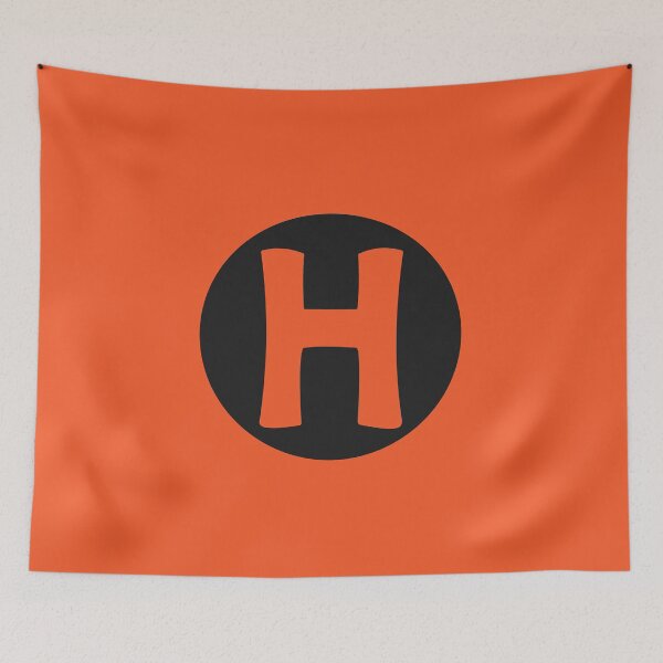 Item preview, letter h orange designed and sold by ZiphGames.