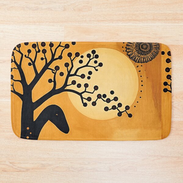 Item preview, Ethnic African pattern in warm colors #6 designed and sold by BoBiloArt.