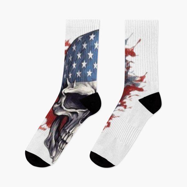 Item preview, American Flag Skul designed and sold by ALMERINDO.
