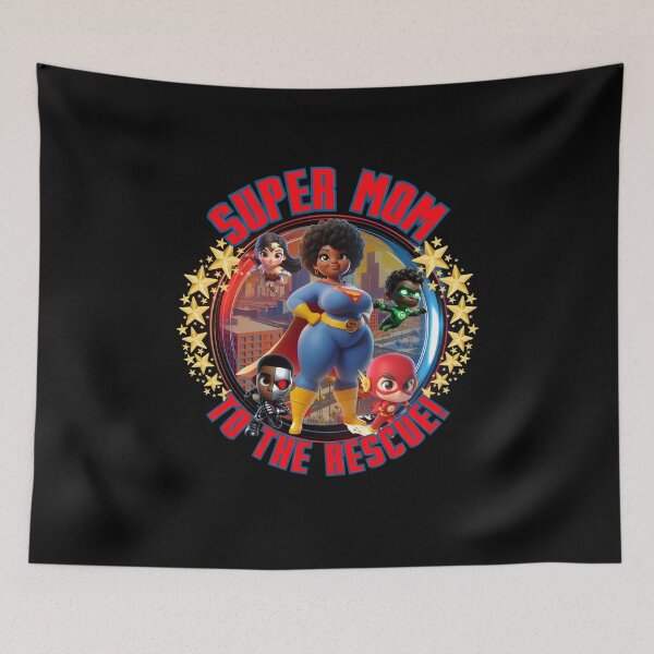 Item preview, Super Mom to the Rescue! v3 designed and sold by The Imaginarium of a Quirky Jose.