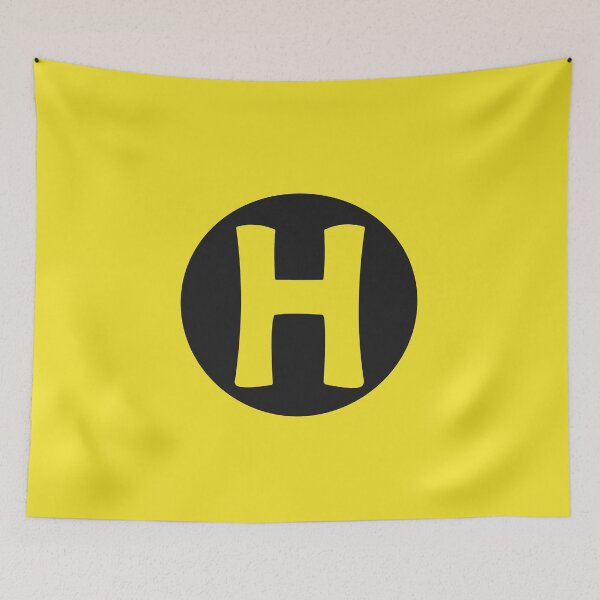 Item preview, letter h yellow designed and sold by ZiphGames.