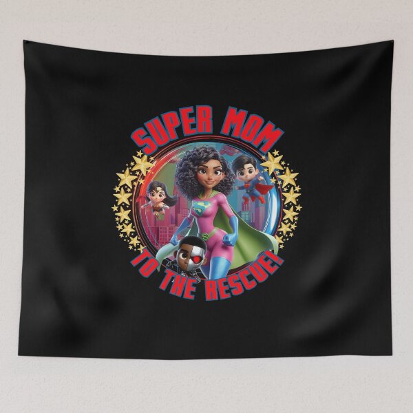 Item preview, Super Mom to the Rescue! v2 designed and sold by The Imaginarium of a Quirky Jose.