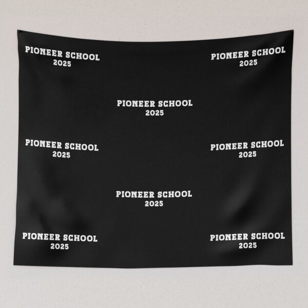 Item preview, Pioneer School 2025 white text designed and sold by EvaAngel.