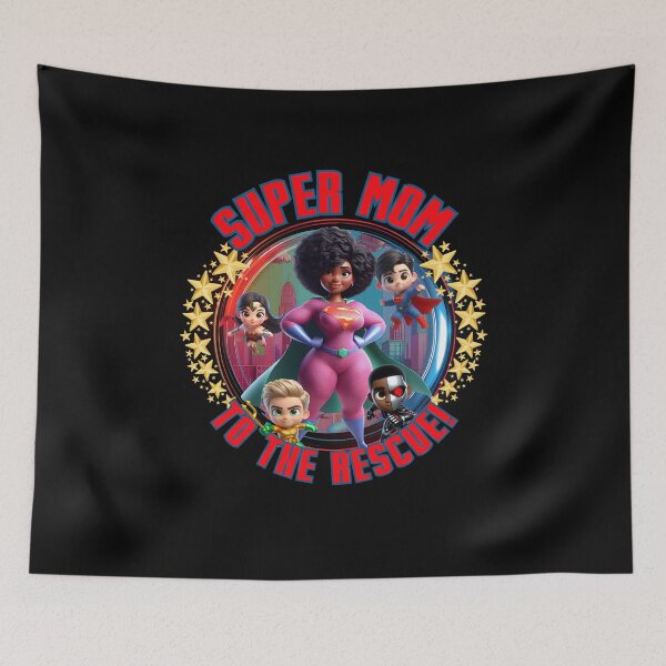 Item preview, Super Mom to the Rescue! v1 designed and sold by The Imaginarium of a Quirky Jose.