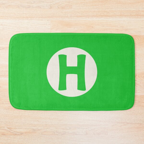 Item preview, letter h green designed and sold by ZiphGames.
