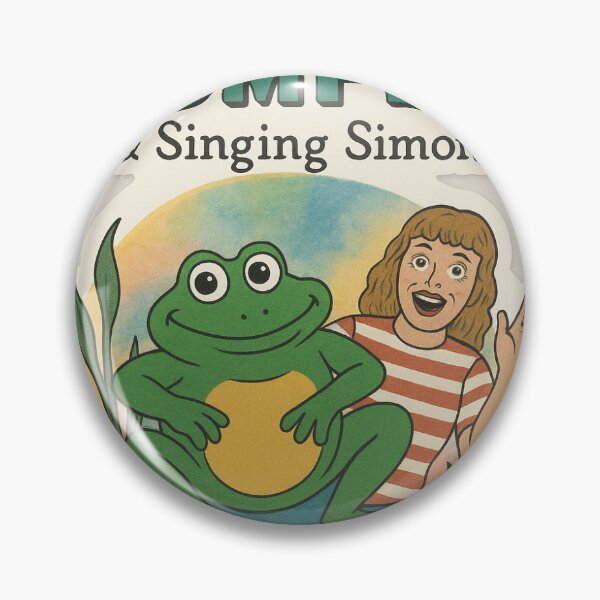Item preview, Jumper the Frog & Singing Simon (1988 VHS Art) designed and sold by TrendHooper.