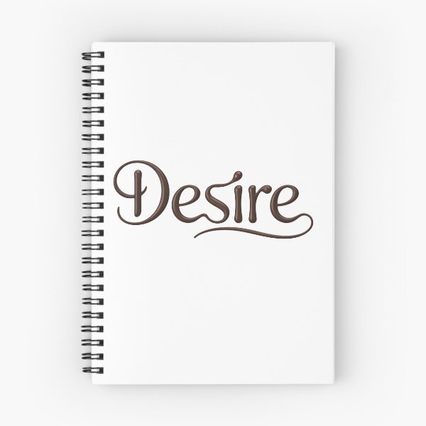 Item preview, Minimalistic chocolate "Desire" typographic logo designed and sold by jfcreations.