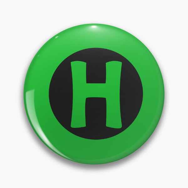 Item preview, letter h green designed and sold by ZiphGames.