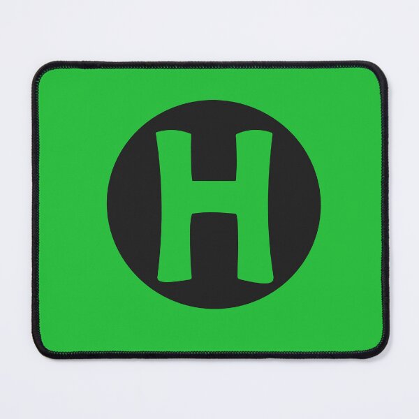 Item preview, letter h green designed and sold by ZiphGames.