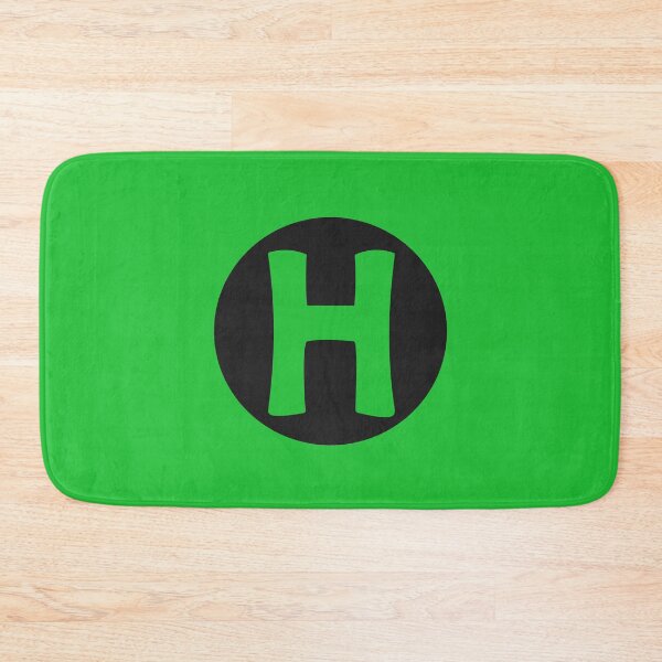 Item preview, letter h green designed and sold by ZiphGames.