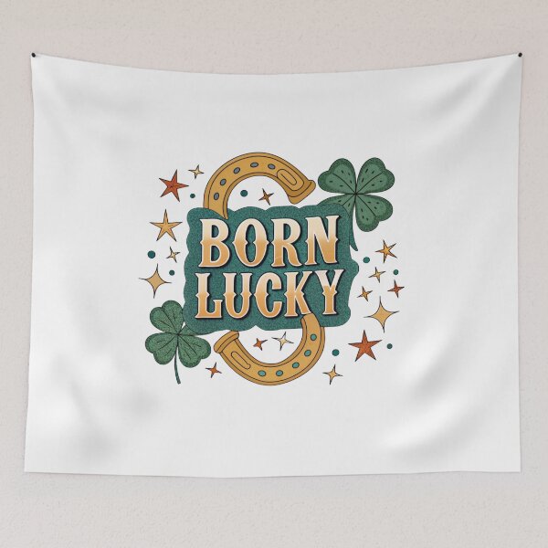 Item preview, Born Lucky  designed and sold by Lucky 777.