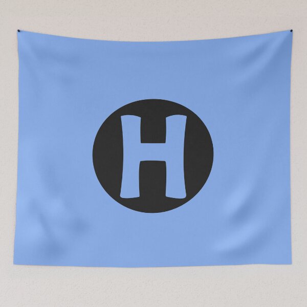 Item preview, letter h blue designed and sold by ZiphGames.