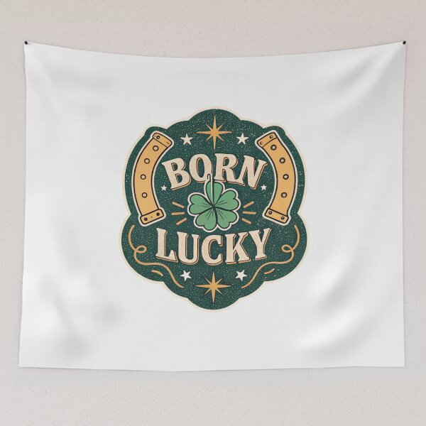 Item preview, Born Lucky  designed and sold by Lucky 777.