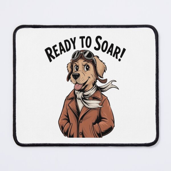 Item preview, Pilot Pup Adventure – Cool Dog in Aviator Outfit Design designed and sold by Petpixy.