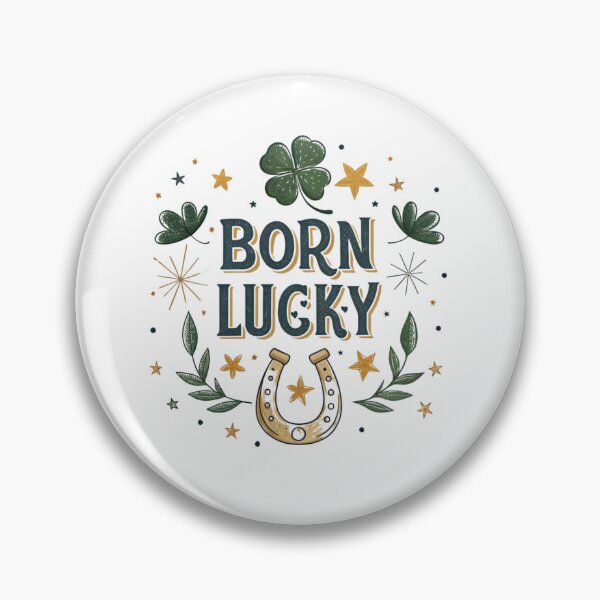 Item preview, born lucky designed and sold by Lucky 777.