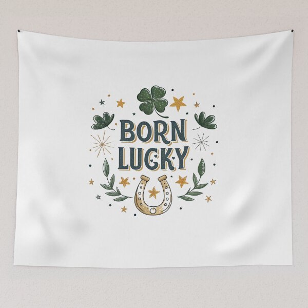 Item preview, born lucky designed and sold by Lucky 777.