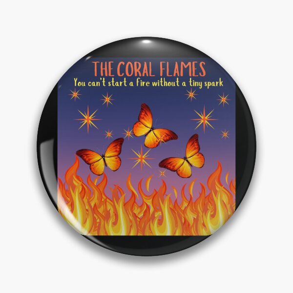 Item preview, Coral Flames 2025 designed and sold by MikeIrwinGuitar.