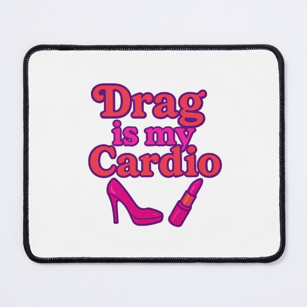 Item preview, Drag is My Cardio – Bold Neon Pride Art designed and sold by Haus Of Sin.