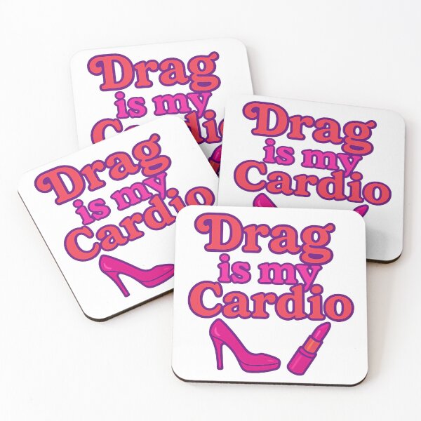 Item preview, Drag is My Cardio – Bold Neon Pride Art designed and sold by Haus Of Sin.