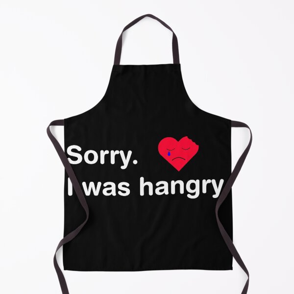 Item preview, Sorry I was Hangry - Mental Health Quote designed and sold by Space Unicorn Designs.