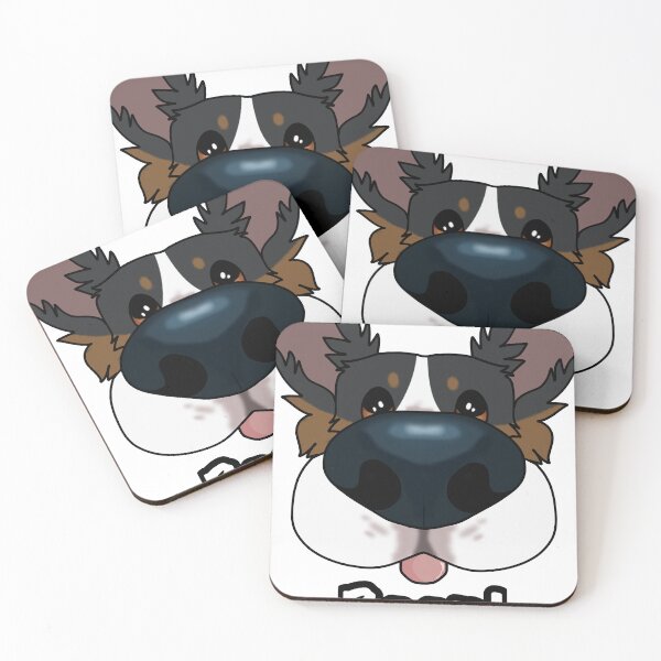 Item preview, Boop! - Black Tricolor Border Collie designed and sold by AriannaDraws.