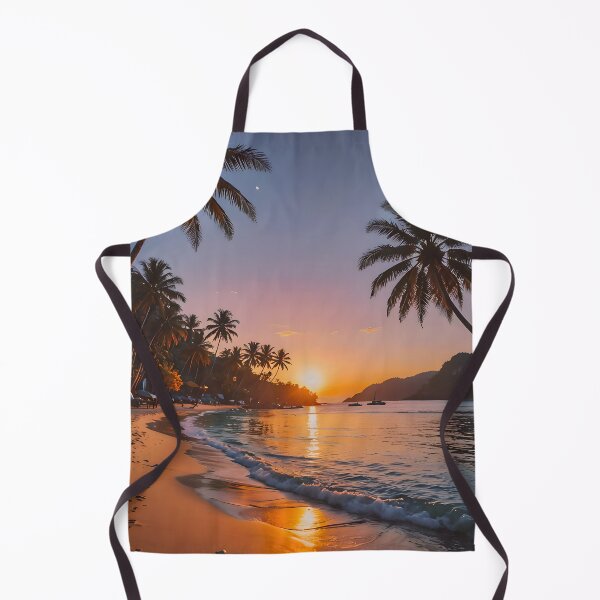 Item preview, sunset on the beach. designed and sold by randomcatmv.