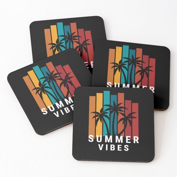 Item preview, Summer Vibes – Retro Aesthetic Beach Design designed and sold by Puddle-Paws.