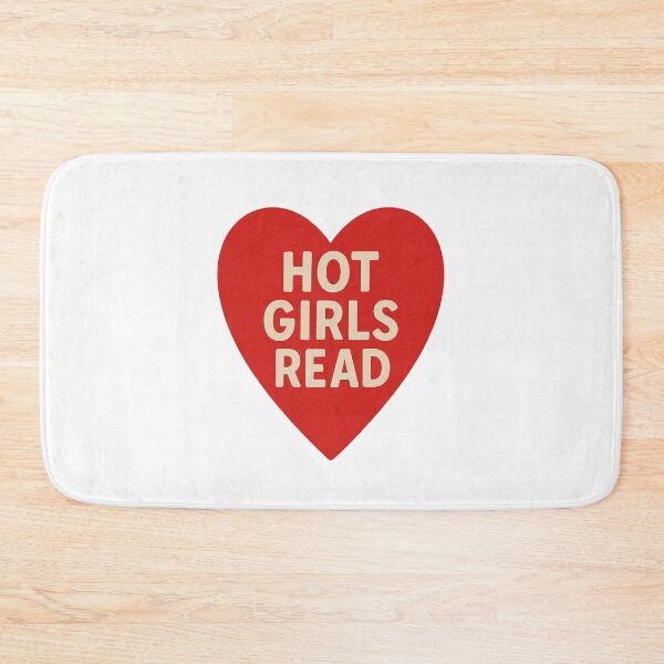 Item preview, Hot Girls Read Bold Text Transparent Background designed and sold by weirdfishes123.