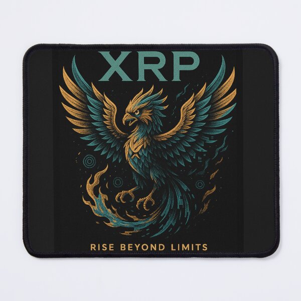 Item preview, Camiseta con diseño de llama criptográfica y simetría del renacimiento del Fénix XRP designed and sold by TshirtTown77.