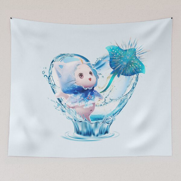 Item preview, Celestial Sea Momo: Infinity Nikki Graphic Design designed and sold by st4rlit3 st4rbrit3.