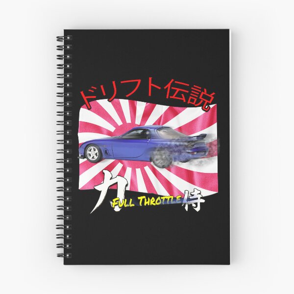 Item preview, Mazda RX-7 FD3S – Drift Legend (Blue JDM Car Design) designed and sold by Michael van der Hoorn.