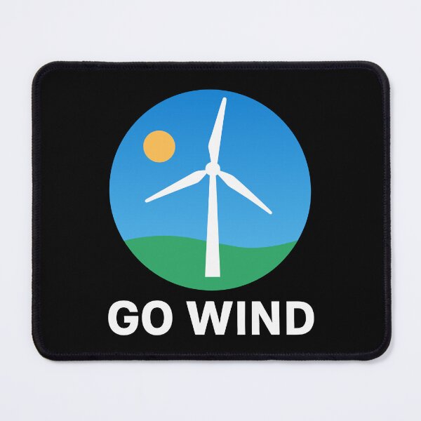 Item preview, Support Wind Energy – Pro Clean Wind Power designed and sold by HandicraftArt.