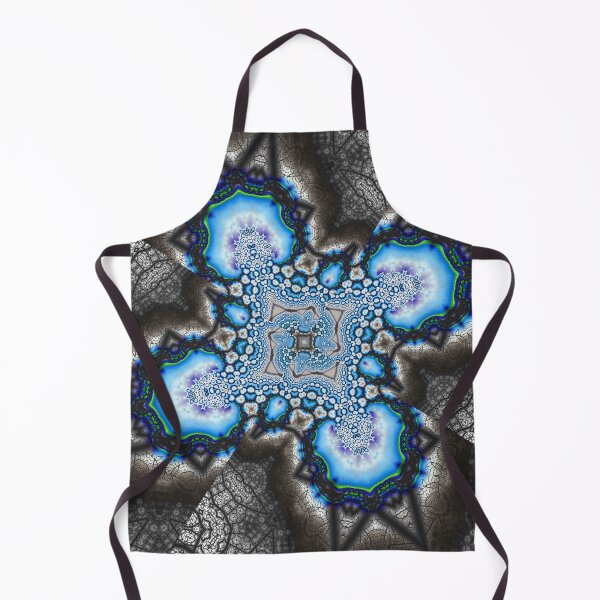 Item preview, Glacial Bloom: A Fractal Frostwork designed and sold by bloorose.