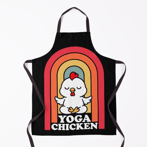 Item preview, Cute Yoga Chicken Meditation - Retro Chibi Chicken Design designed and sold by Mustapha ALAHAYANE.