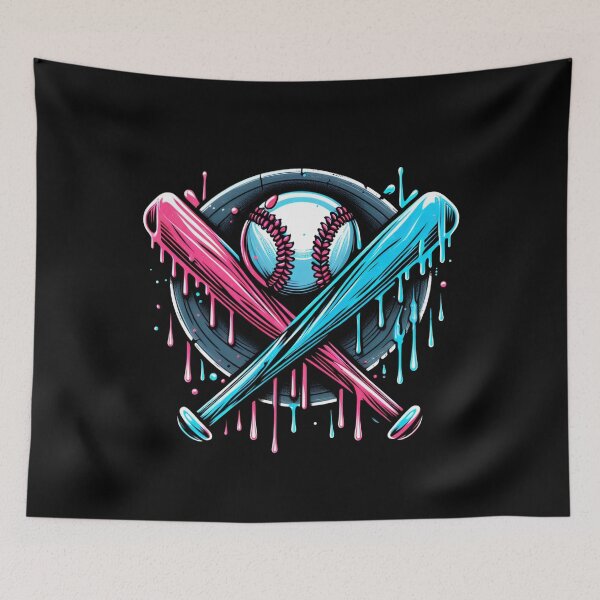 Item preview, Ice Cream Baseball Drip  designed and sold by ArtFromBeyond.