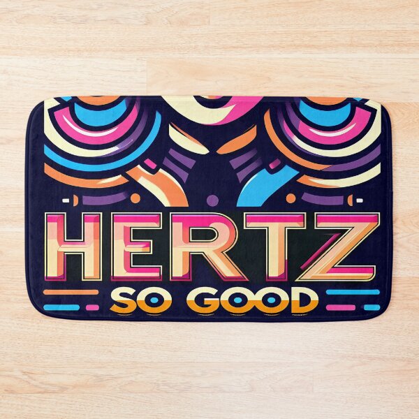Item preview, Hertz So Good, typography designed and sold by maxmaj.